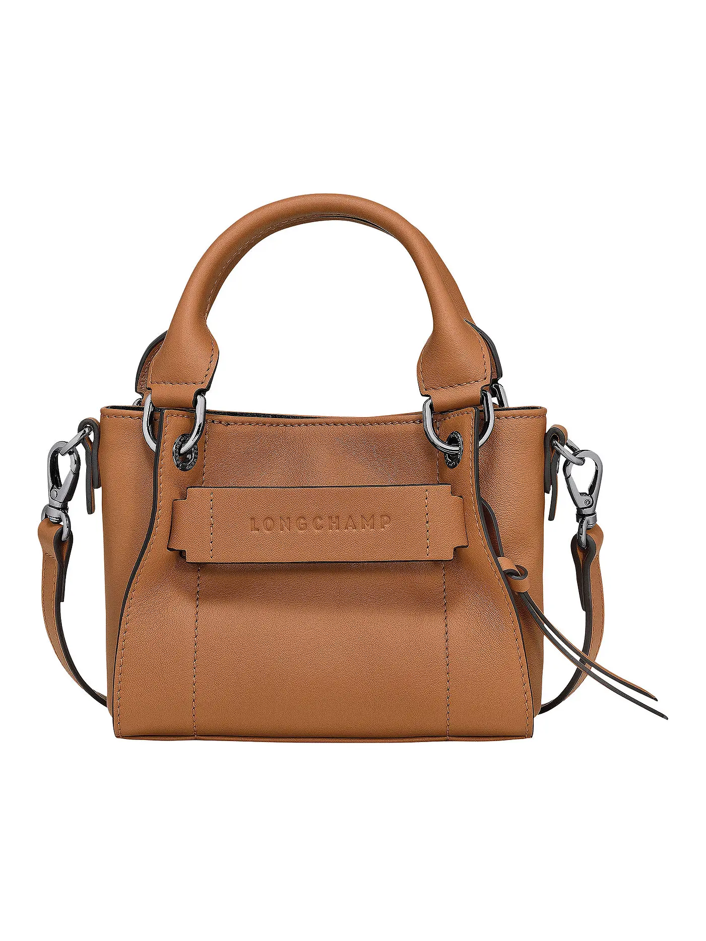 LONGCHAMP | Longchamp 3 D Henkeltasche, Naturel | 
